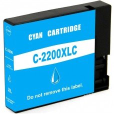 CARTOUCHE JET D'ENCRE CANON PGI-2200XLC 9268B001 COMPATIBLE CYAN