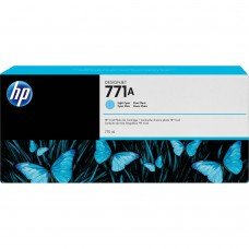 CARTOUCHE JET D'ENCRE HP771A B6Y20A ORIGINALE CYAN CLAIR