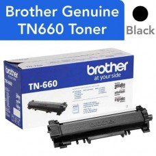BROTHER TN660 LASER ORIGINAL BLACK TONER CARTRIDGE