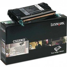 CARTOUCHE DE TONER LASER LEXMARK C5220KS ORIGINALE NOIR