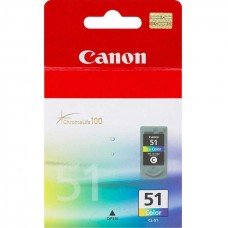 CARTOUCHE JET D'ENCRE CANON CL-51 ORIGINALE COULEUR