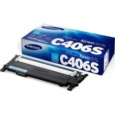 CARTOUCHE DE TONER LASER SAMSUNG CLT-C406S ORIGINALE CYAN